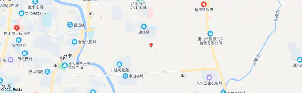 唐山越河乡医院_公交站地图_唐山公交_妙搜公交查询2025
