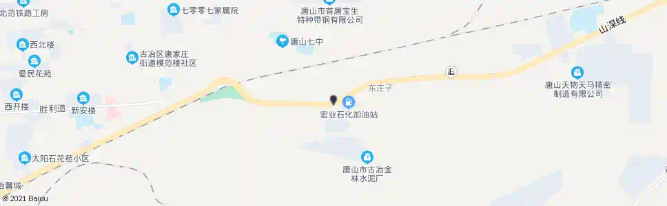唐山车管四分所_公交站地图_唐山公交_妙搜公交查询2025