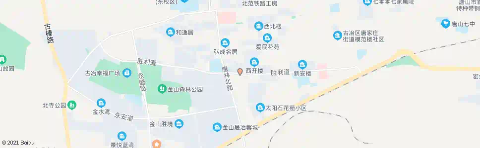 唐山古冶区城建局_公交站地图_唐山公交_妙搜公交查询2025