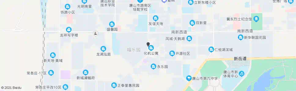 唐山福乐园小区_公交站地图_唐山公交_妙搜公交查询2025