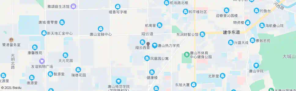 唐山翔云西里_公交站地图_唐山公交_妙搜公交查询2025