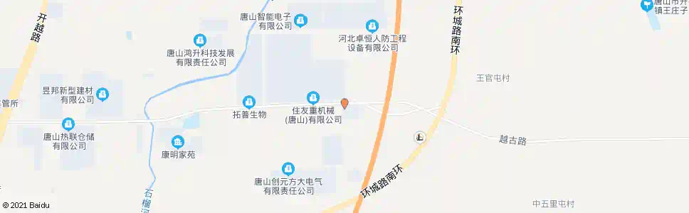 唐山开平区工业园_公交站地图_唐山公交_妙搜公交查询2025