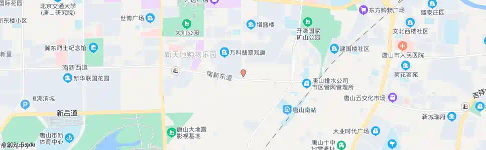唐山南新道农研路口_公交站地图_唐山公交_妙搜公交查询2025
