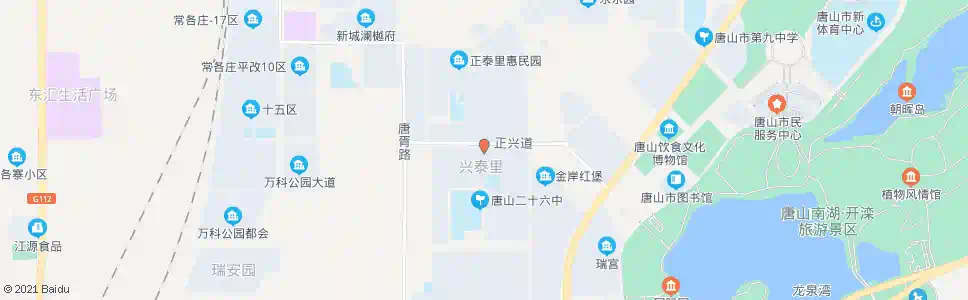 唐山惠民园小区_公交站地图_唐山公交_妙搜公交查询2025