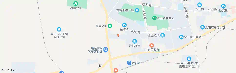 唐山水韵花苑_公交站地图_唐山公交_妙搜公交查询2025