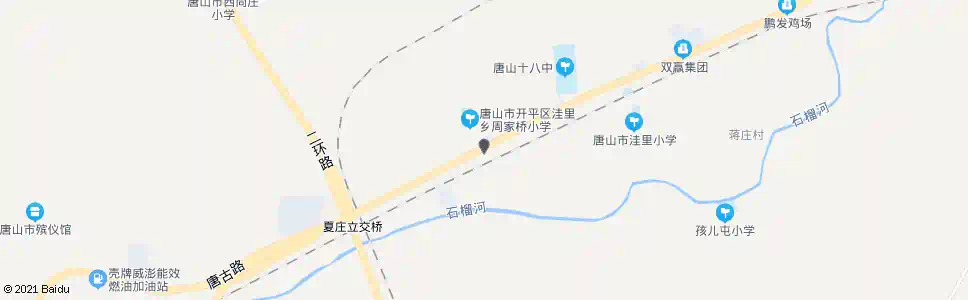 唐山周家桥(副站)_公交站地图_唐山公交_妙搜公交查询2025