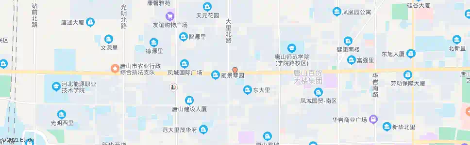 唐山北新道大里路口_公交站地图_唐山公交_妙搜公交查询2025