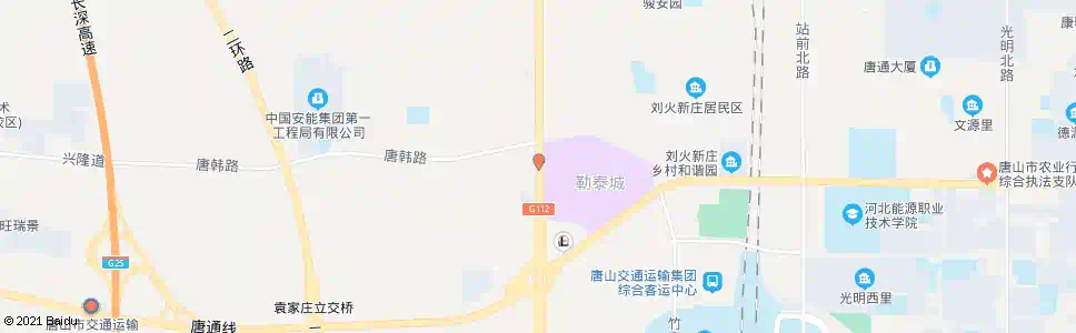 唐山马驹桥南_公交站地图_唐山公交_妙搜公交查询2025