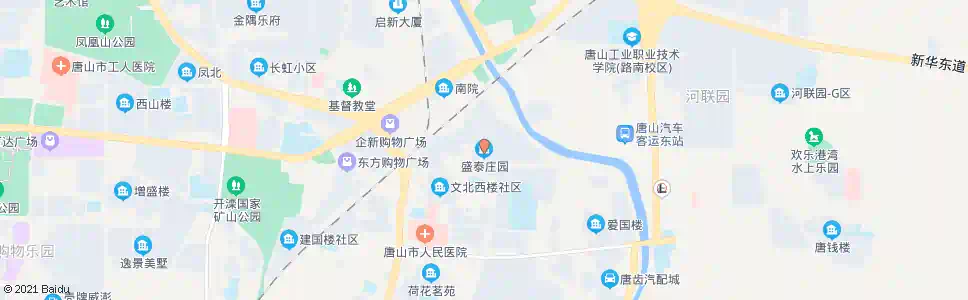 唐山盛泰庄园_公交站地图_唐山公交_妙搜公交查询2025