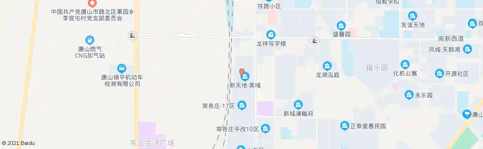 唐山常各庄常泰道口_公交站地图_唐山公交_妙搜公交查询2025