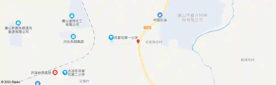 唐山吕家坨_公交站地图_唐山公交_妙搜公交查询2025