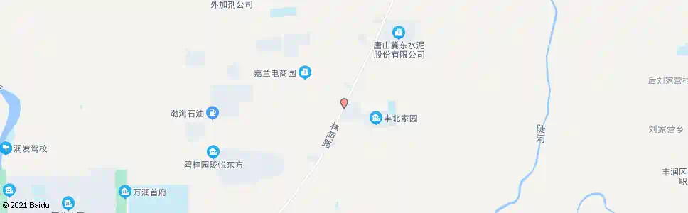 唐山刘家营路口_公交站地图_唐山公交_妙搜公交查询2025