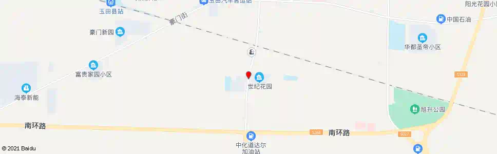 唐山世纪花园(南侧)_公交站地图_唐山公交_妙搜公交查询2025