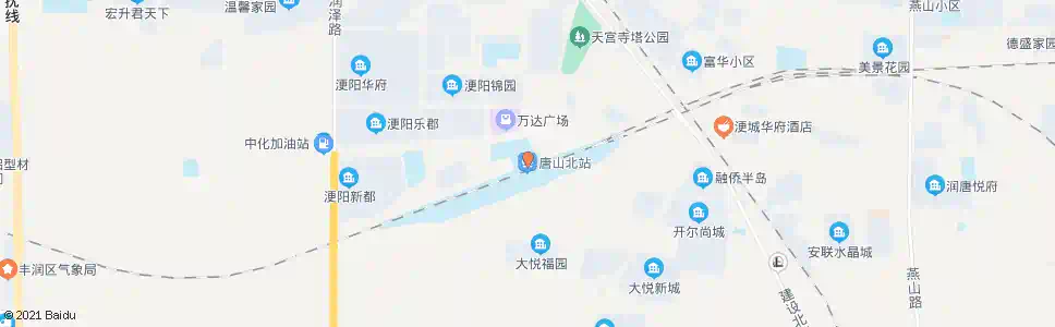 唐山东城路北口_公交站地图_唐山公交_妙搜公交查询2025