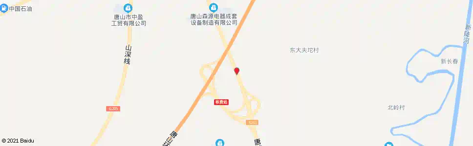 唐山西大夫坨_公交站地图_唐山公交_妙搜公交查询2025