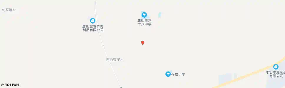 唐山白稻子村委会_公交站地图_唐山公交_妙搜公交查询2025