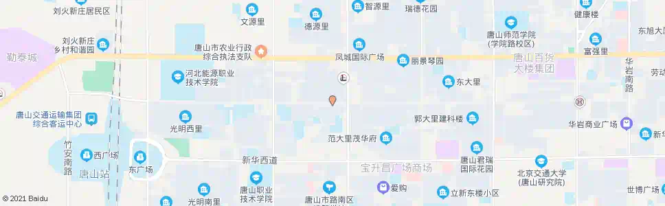 唐山西山道友谊路口_公交站地图_唐山公交_妙搜公交查询2025