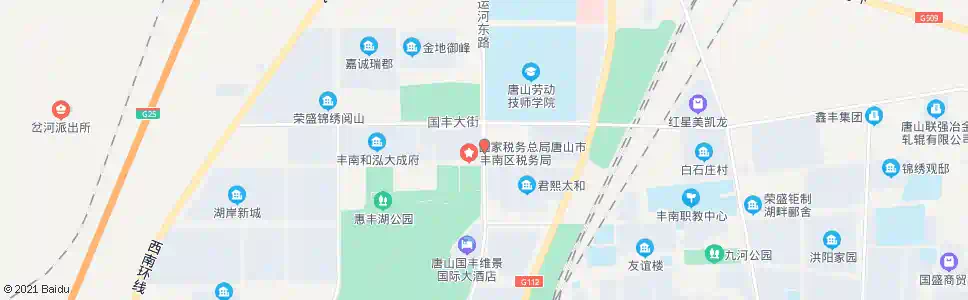 唐山行政中心_公交站地图_唐山公交_妙搜公交查询2025