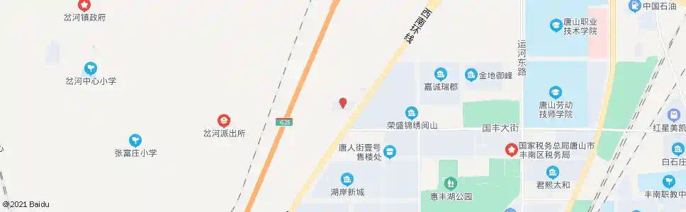 唐山丰南交警_公交站地图_唐山公交_妙搜公交查询2025