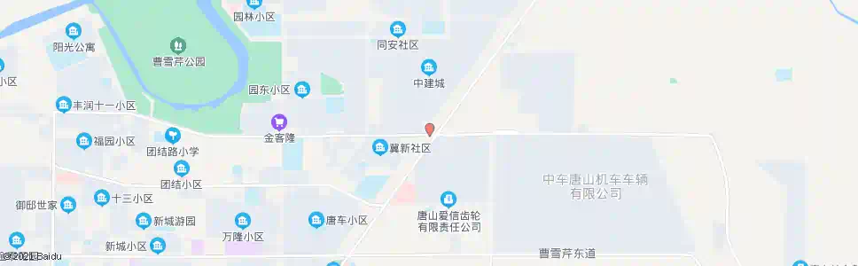 唐山体育场_公交站地图_唐山公交_妙搜公交查询2025