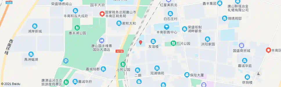 唐山丰南实验小学_公交站地图_唐山公交_妙搜公交查询2025