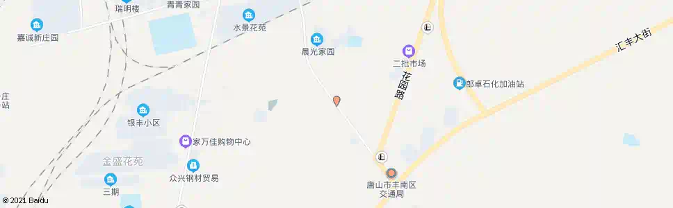 唐山小翟庄_公交站地图_唐山公交_妙搜公交查询2025