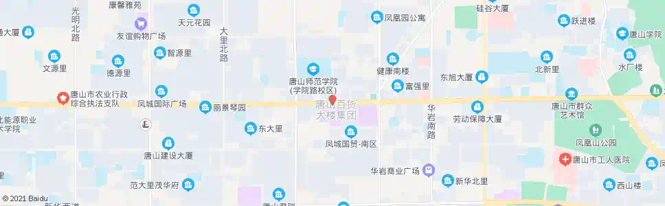 唐山凤城国贸爱琴海_公交站地图_唐山公交_妙搜公交查询2025