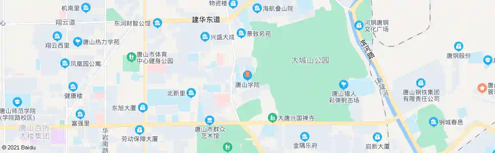 唐山瑞沙学院1号_公交站地图_唐山公交_妙搜公交查询2025