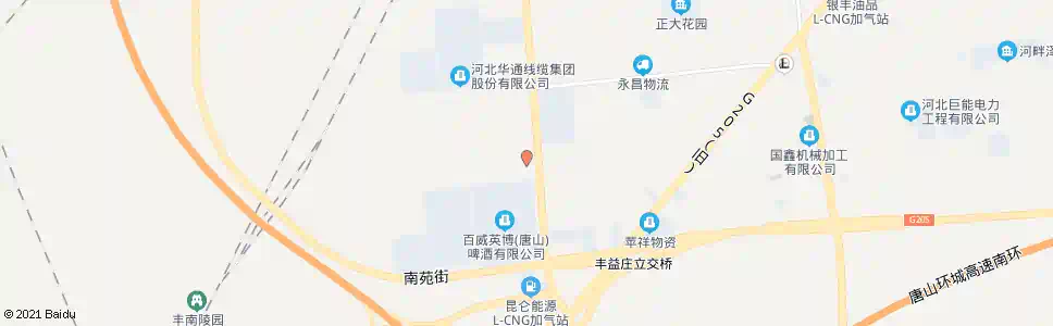 唐山唐山北方物流_公交站地图_唐山公交_妙搜公交查询2025