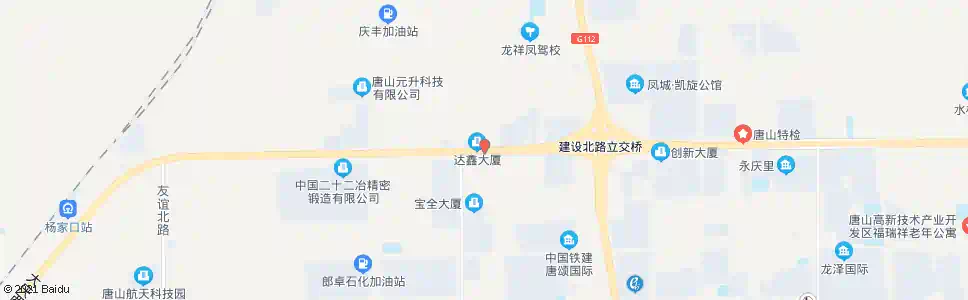 唐山凤凰新城管委会_公交站地图_唐山公交_妙搜公交查询2025