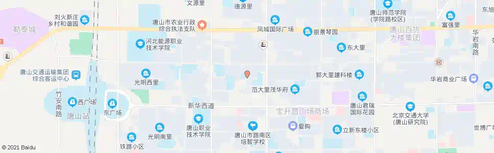 唐山自来水工房_公交站地图_唐山公交_妙搜公交查询2025