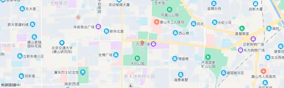 唐山纪念碑广场_公交站地图_唐山公交_妙搜公交查询2025