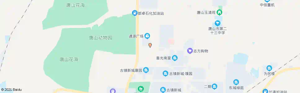唐山通源广场_公交站地图_唐山公交_妙搜公交查询2025