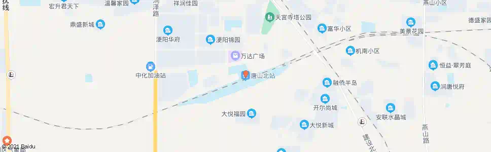 唐山安庄子北_公交站地图_唐山公交_妙搜公交查询2025