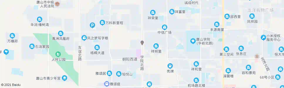 唐山蓝天楼_公交站地图_唐山公交_妙搜公交查询2025