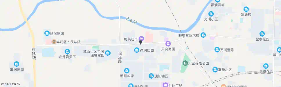 唐山祥润佳园_公交站地图_唐山公交_妙搜公交查询2025