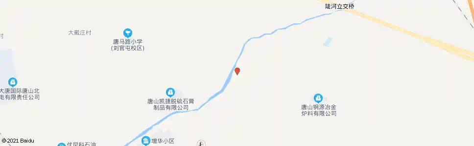 唐山后陡河_公交站地图_唐山公交_妙搜公交查询2025