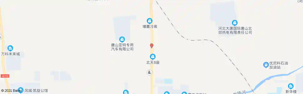 唐山亚特重工东_公交站地图_唐山公交_妙搜公交查询2025