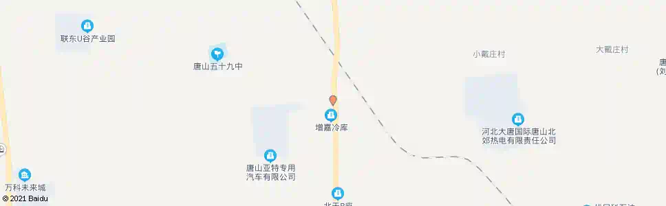 唐山骨质瓷厂_公交站地图_唐山公交_妙搜公交查询2025