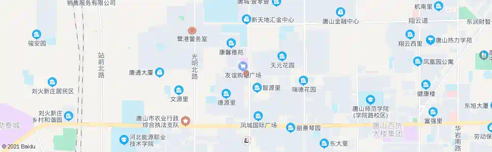 唐山德源里(下行)_公交站地图_唐山公交_妙搜公交查询2025