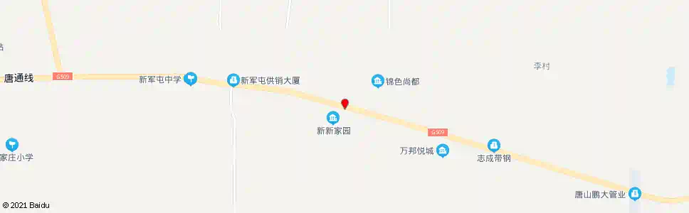 唐山新新家园_公交站地图_唐山公交_妙搜公交查询2025