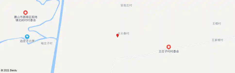 唐山大长春村_公交站地图_唐山公交_妙搜公交查询2025