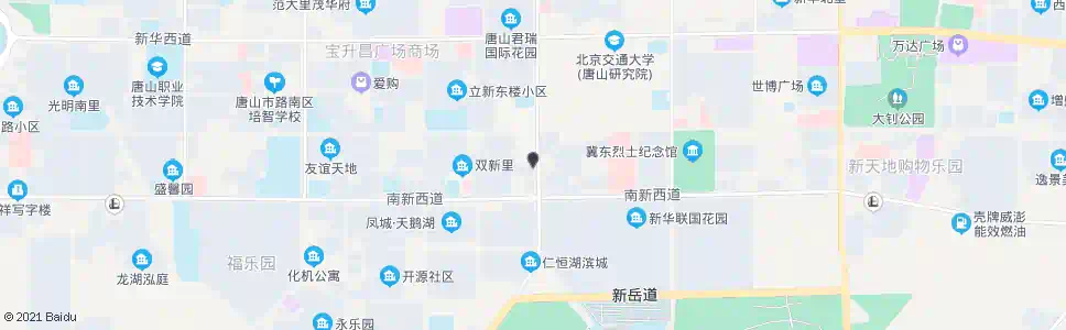唐山双新里_公交站地图_唐山公交_妙搜公交查询2025