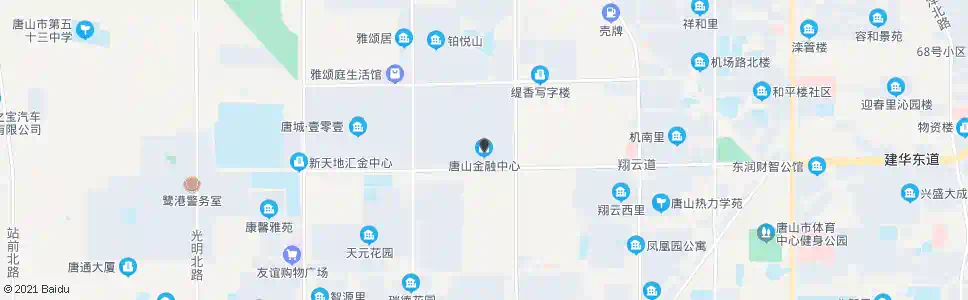唐山唐山金融中心_公交站地图_唐山公交_妙搜公交查询2025