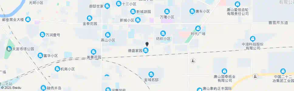 唐山光华道市场_公交站地图_唐山公交_妙搜公交查询2025
