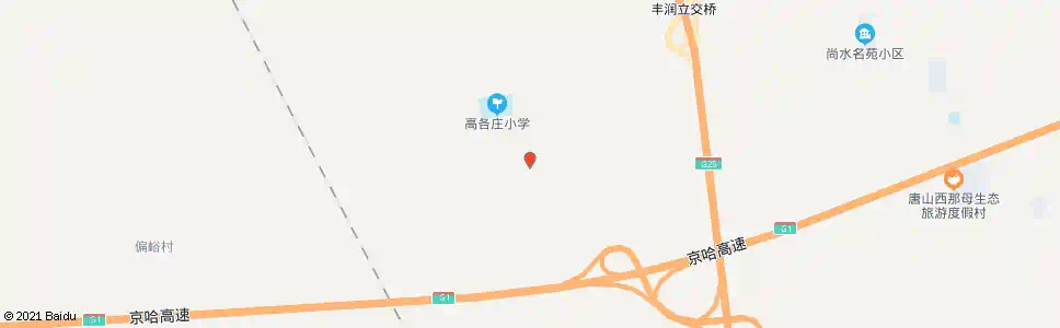 唐山高各庄_公交站地图_唐山公交_妙搜公交查询2025