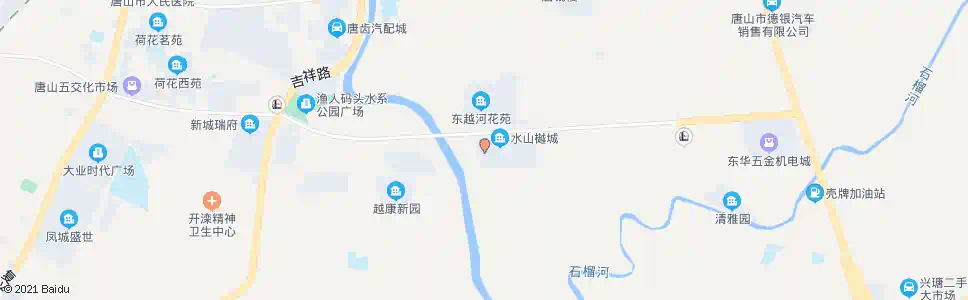 唐山东越河村_公交站地图_唐山公交_妙搜公交查询2025