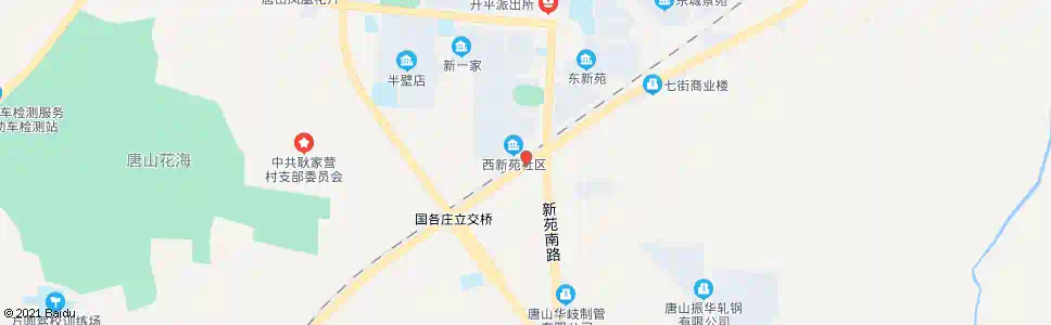 唐山新苑路道口_公交站地图_唐山公交_妙搜公交查询2025