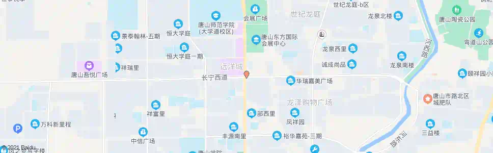 唐山远洋城_公交站地图_唐山公交_妙搜公交查询2025