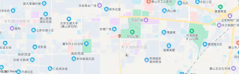 唐山大钊公园_公交站地图_唐山公交_妙搜公交查询2025